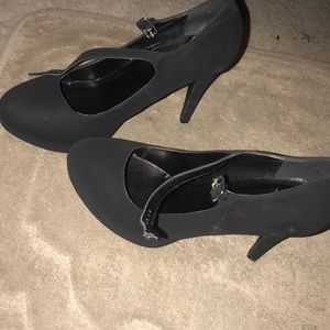 Black heels